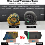 Randy Sun "Ultra Thin" wasserdichte Socke (Mid Calf)