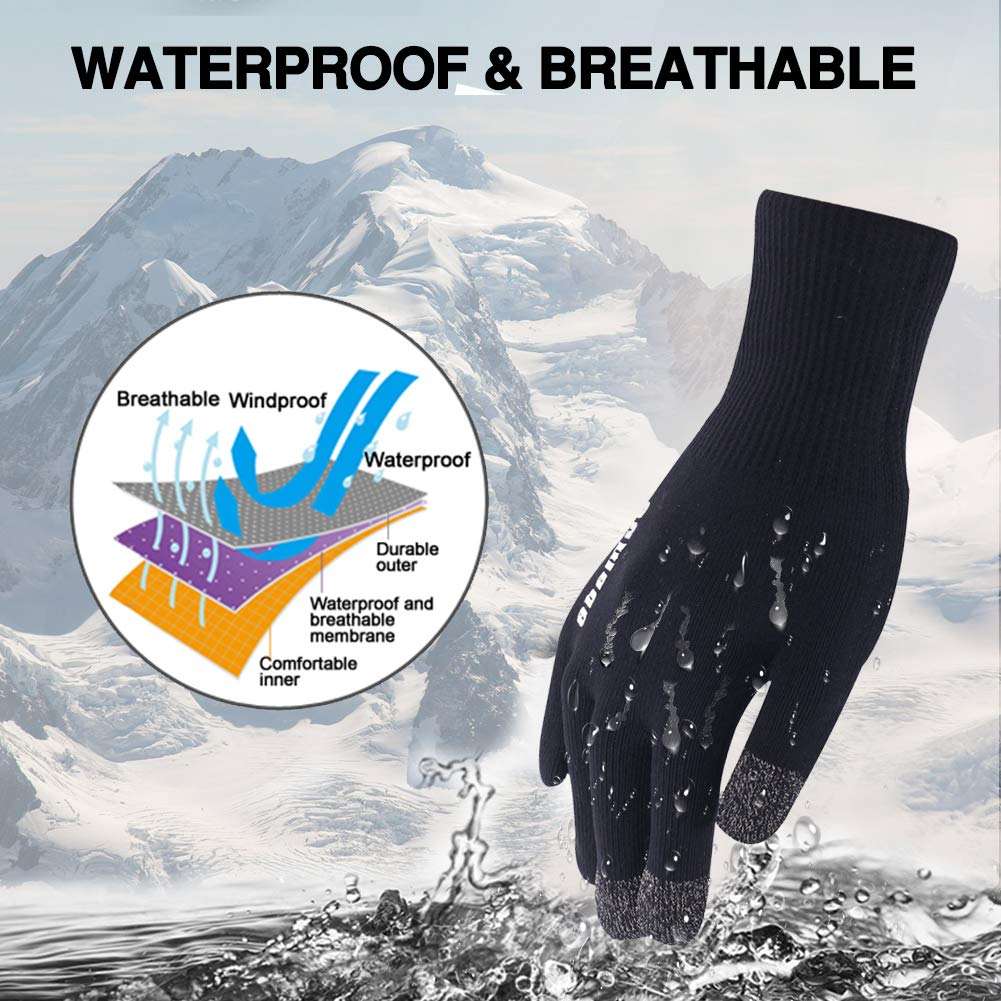 wasserdichter handschuh Randy Sun Merino wasserdichter Handschuh