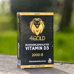 4Gold Mikroverkapseltes Vitamin D3 - 2000IE - Version 2022
