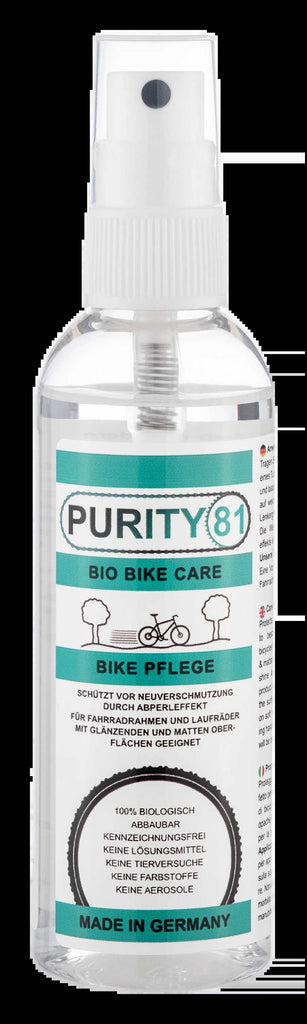 matten fahrradrahmen pflegen Purity81 Bike Pflege 100ml