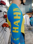 Team Hahn Long Course Triathlon Einteiler Frauen "Support Ukraine"